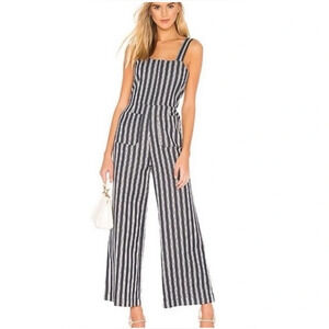 Rolla's Sailor Jumpsuit Overalls Navy White Salty Stripe  Small S